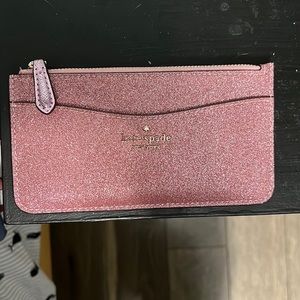 Kate Spade Lola Glitter Slim Card Holder